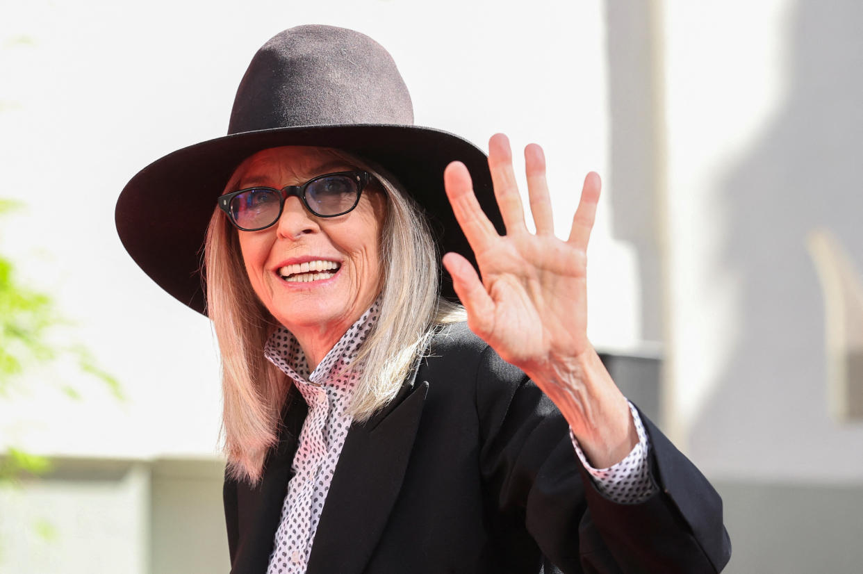 Diane Keaton's makes some funny confessions love life.