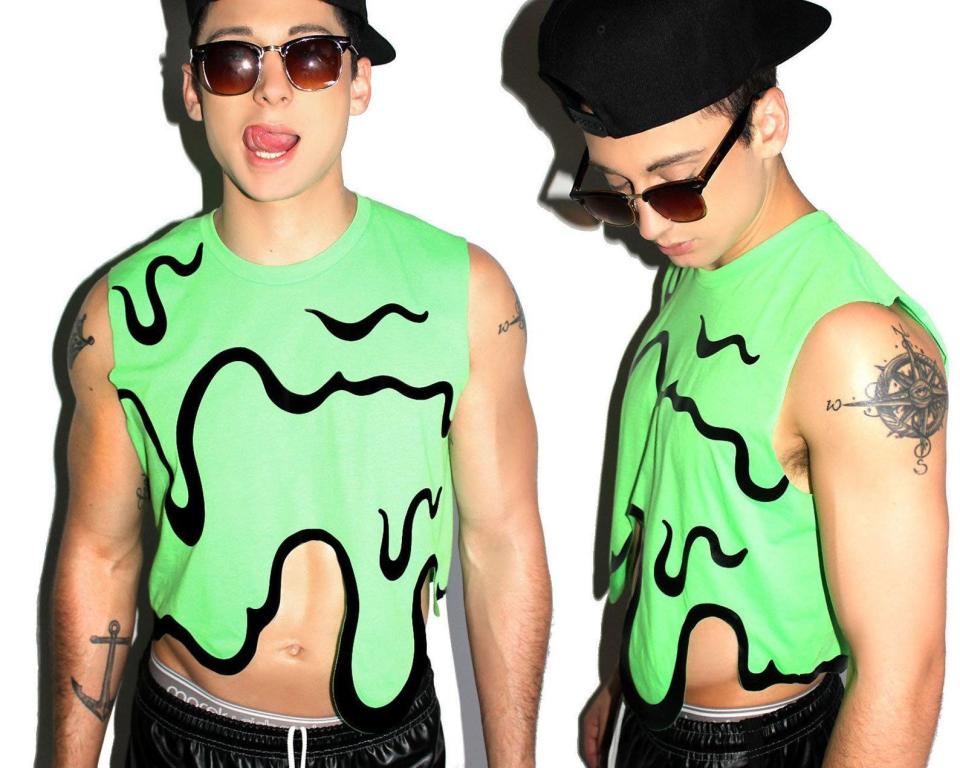 Marek + Richard Toxic Goo Crop Tank