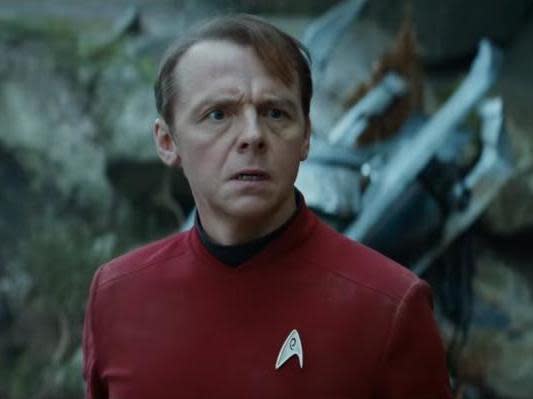 Simon Pegg as Scotty in 'Star Trek Beyond' (2016): Paramount Pictures