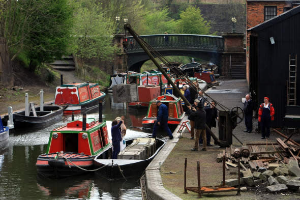 Dudley Canal boats