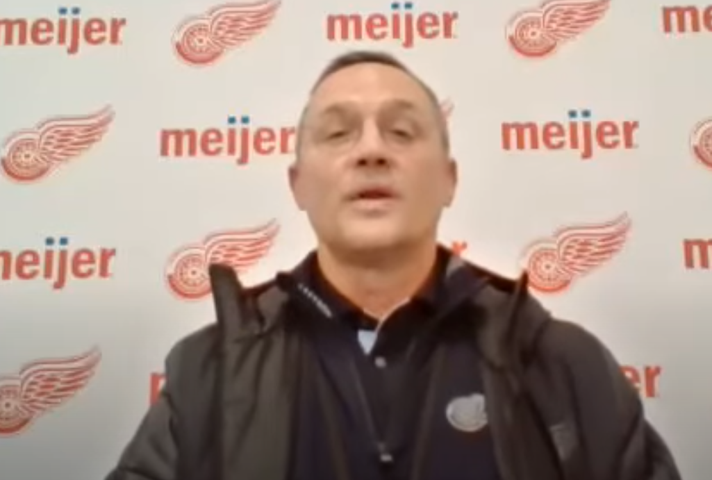 Red Wings GM and EVP Steve Yzerman offered up his thoughts on the NHL's COVID-19 protocols as the league trudges through a slew of outbreaks. (Getty)