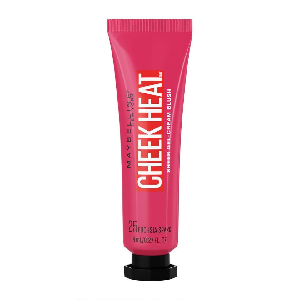 Maybelline Cheek Heat Water Infused Hydrating Gel Sheer Blusher in Fuchsia Pink - £8.99