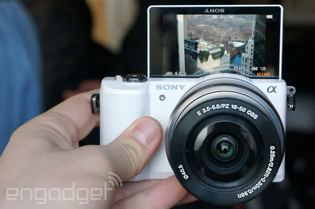 Sony announces Alpha 5000 with 20.1MP sensor, 180-degree display ...