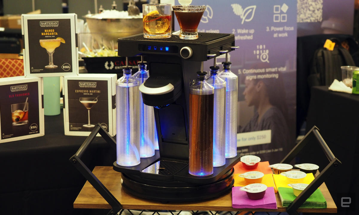 BLACK+DECKER bev - Cocktail Making Machine for Bartesian Capsules