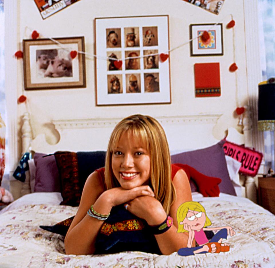 <h1 class="title">LIZZIE MCGUIRE, Hilary Duff, 2001-03</h1><cite class="credit">Photo: Courtesy of Everett Collection</cite>