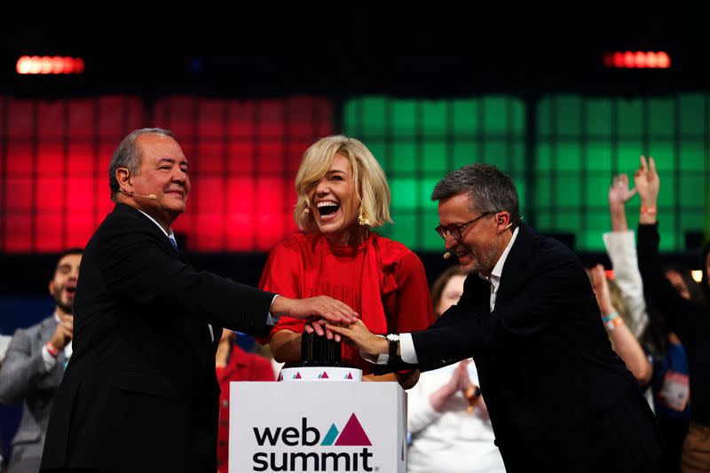 Opening ceremony of Web Summit, in Lisbon