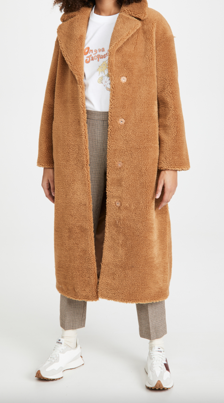 Stand Studio 'Camille' Long Coat (Photo via Shopbop)