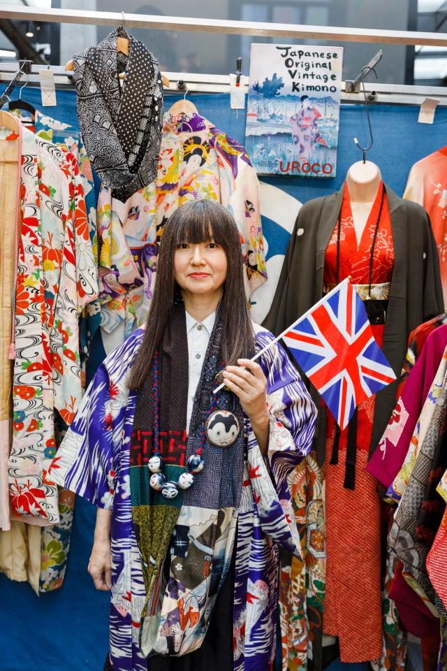 La La Joy, Uroco Kimono, Spitalfields (&#xc2;&#xa9; Martin Parr/MAGNUM PHOTOS)