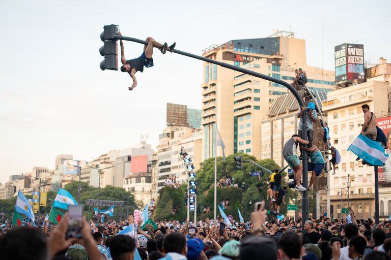 Entre el 18 y el 20 de diciembre, Buenos Aires fue el epicentro de los festejos por la obtención del tercer título mundial