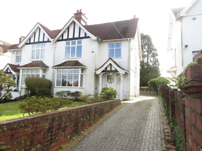 Traditional three-bed semi-detached house in Swansea. (Zoopla)