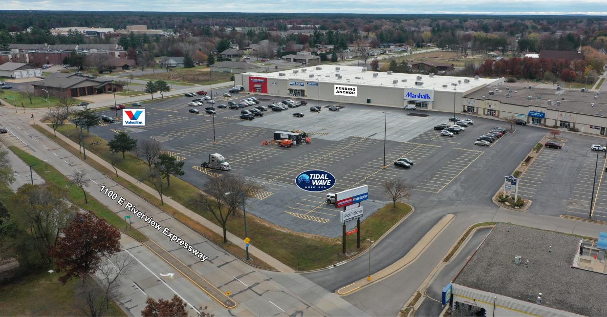 A drone photo of the former Shopko property shows which developments will replace the former department store.