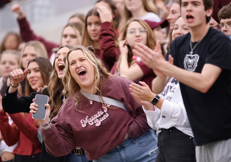 Students, families, and pets celebrate homecoming at Missouri State on Saturday, Oct. 29, 2022. 