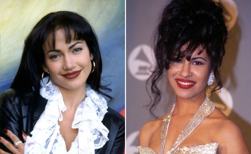 Jennifer Lopez as Selena Quintanilla in Selena