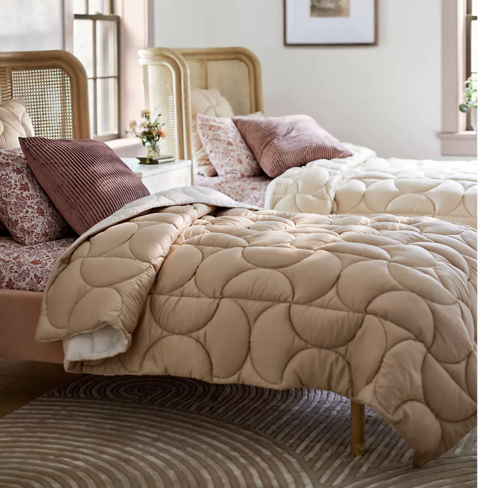 <p><a href="https://go.redirectingat.com?id=74968X1596630&url=https%3A%2F%2Fwww.anthropologie.com%2Fshop%2Fpolaire-solid-quilt&sref=https%3A%2F%2Fwww.cosmopolitan.com%2Flifestyle%2Fg46351411%2Fbest-quilts-and-coverlets-review%2F" rel="nofollow noopener" target="_blank" data-ylk="slk:Shop Now;elm:context_link;itc:0;sec:content-canvas" class="link ">Shop Now</a></p><p>Polaire Solid Quilt</p><p>anthropologie.com</p><p>$268.00</p>
