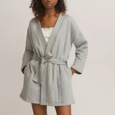 This cosy bath robe that's perfect for snuggling up in