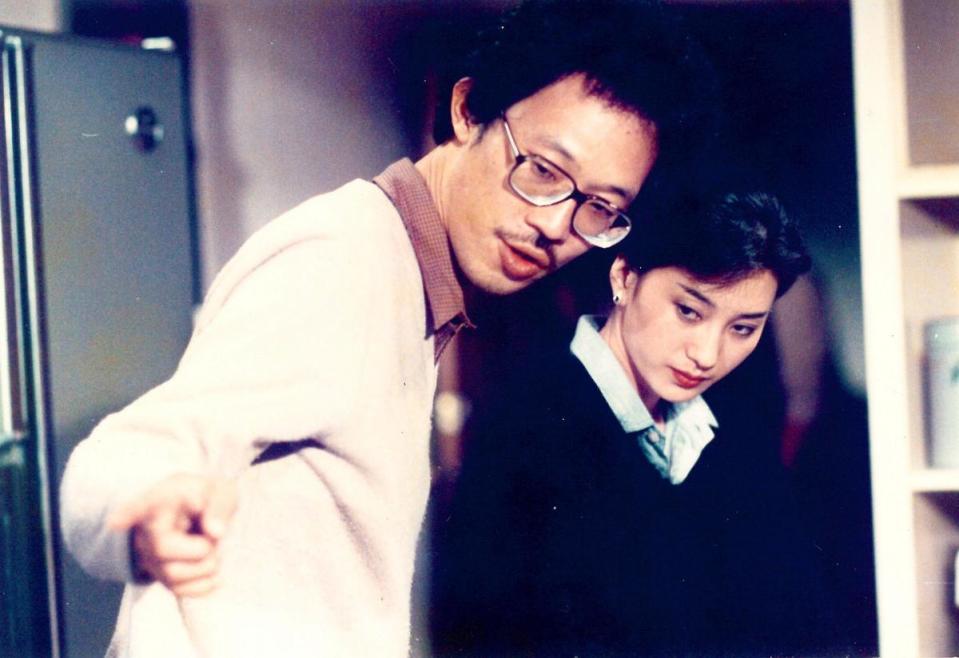 萬仁（左）與蘇明明（右）合作2部電影，但相識13年才登記結婚。（海鵬提供）