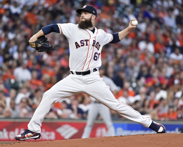 Dallas Keuchel returned to form against the Mariners. (AP Photo)