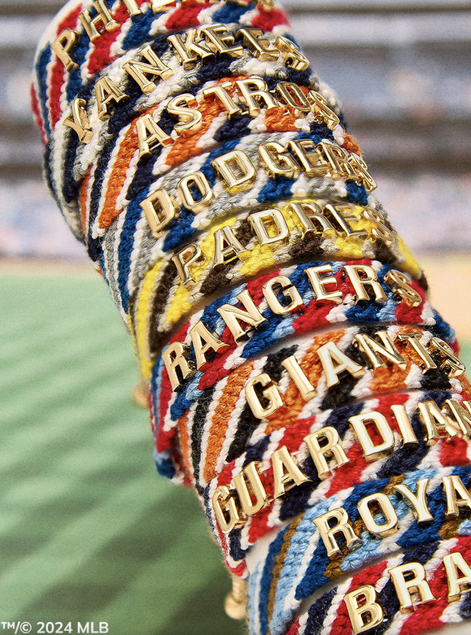 baublebar mlb collection bracelets