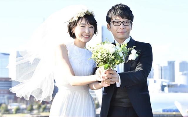 Yui Aragaki and Gen Hoshino turned their &#x00201c;marriage as a job&#x00201d; into reality. (Photo: Twitter/nigehaji_tbs)