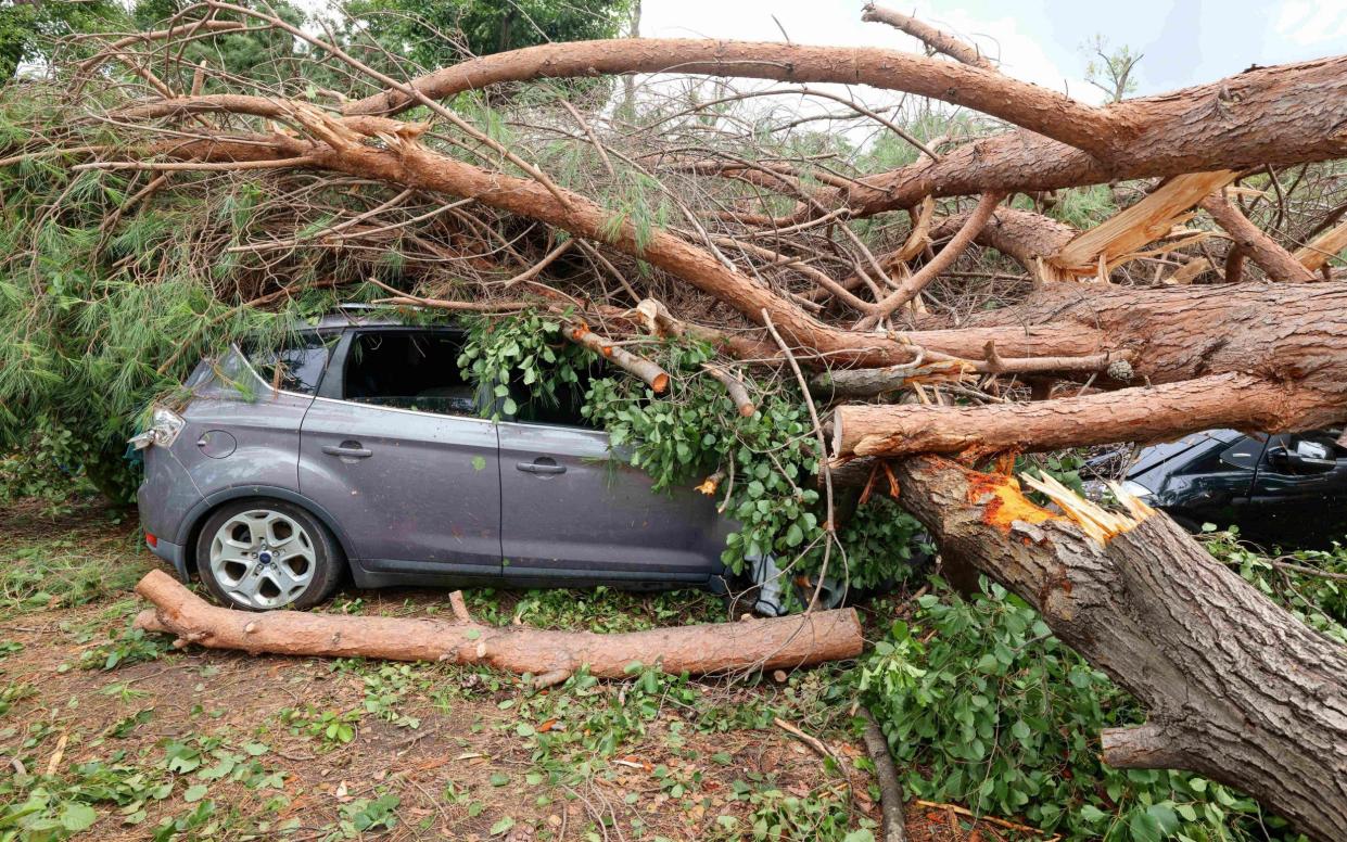 Corsica was hit by a very violent storm which left at least 5 dead - Abaca Press/Alamy Live News