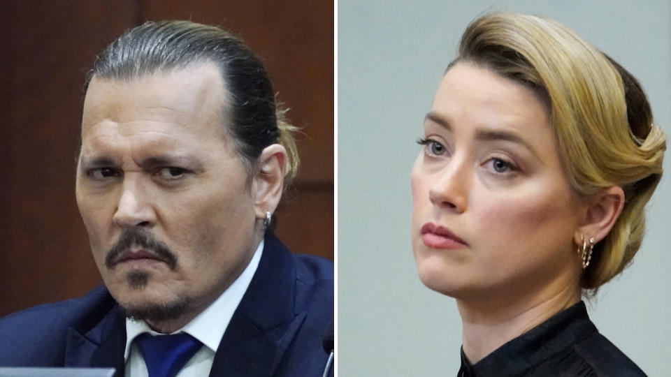 Johnny Depp y Amber Heard