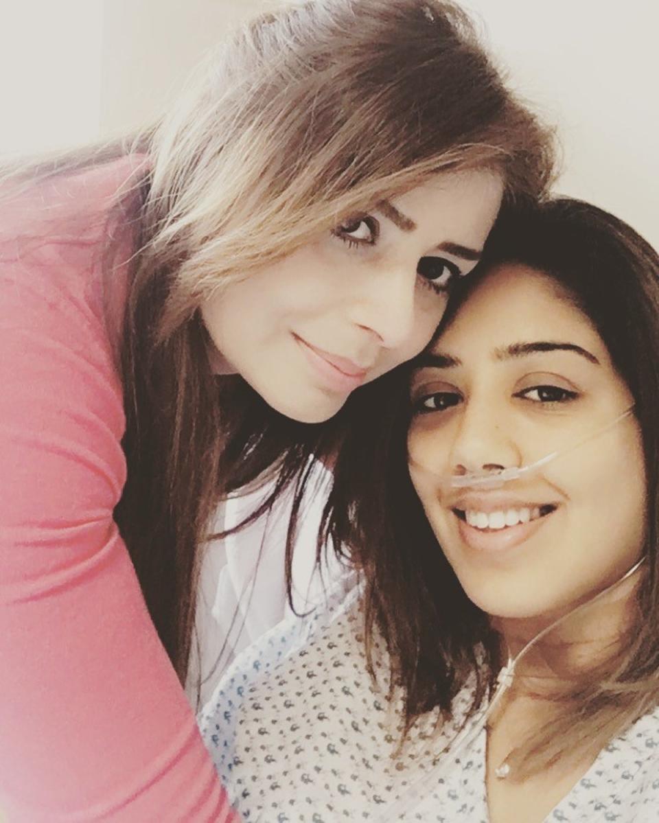 Sanah Shaikh and her mother Zayna Mastan (Sanah Shaikh)