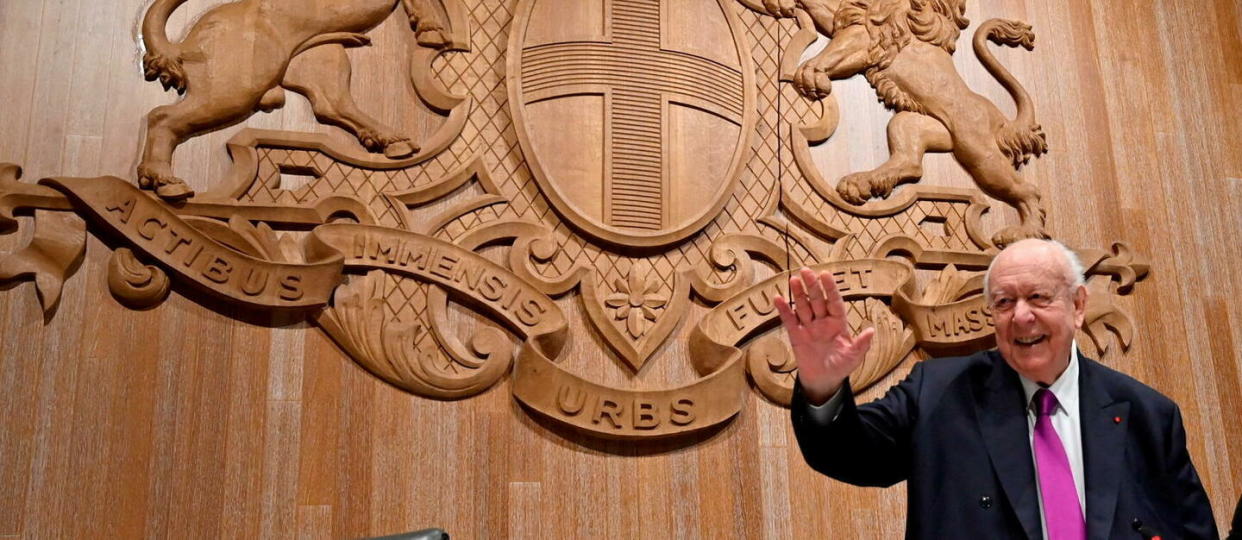 Jean-Claude Gaudin (ici, en 2020) ne sera pas parvenu à installer un héritier à Marseille.  - Credit:GERARD JULIEN / AFP