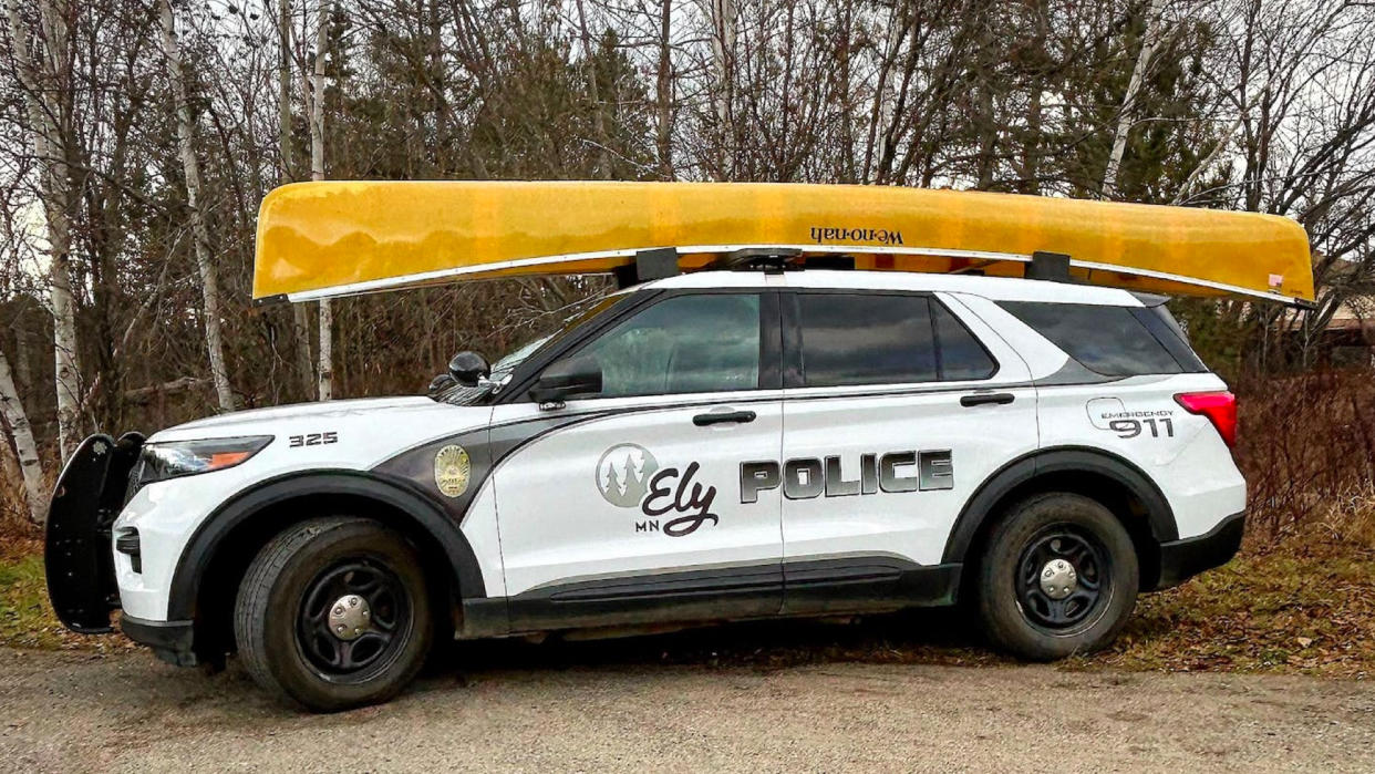  Ely Police use free canoes to entice new recruits. 