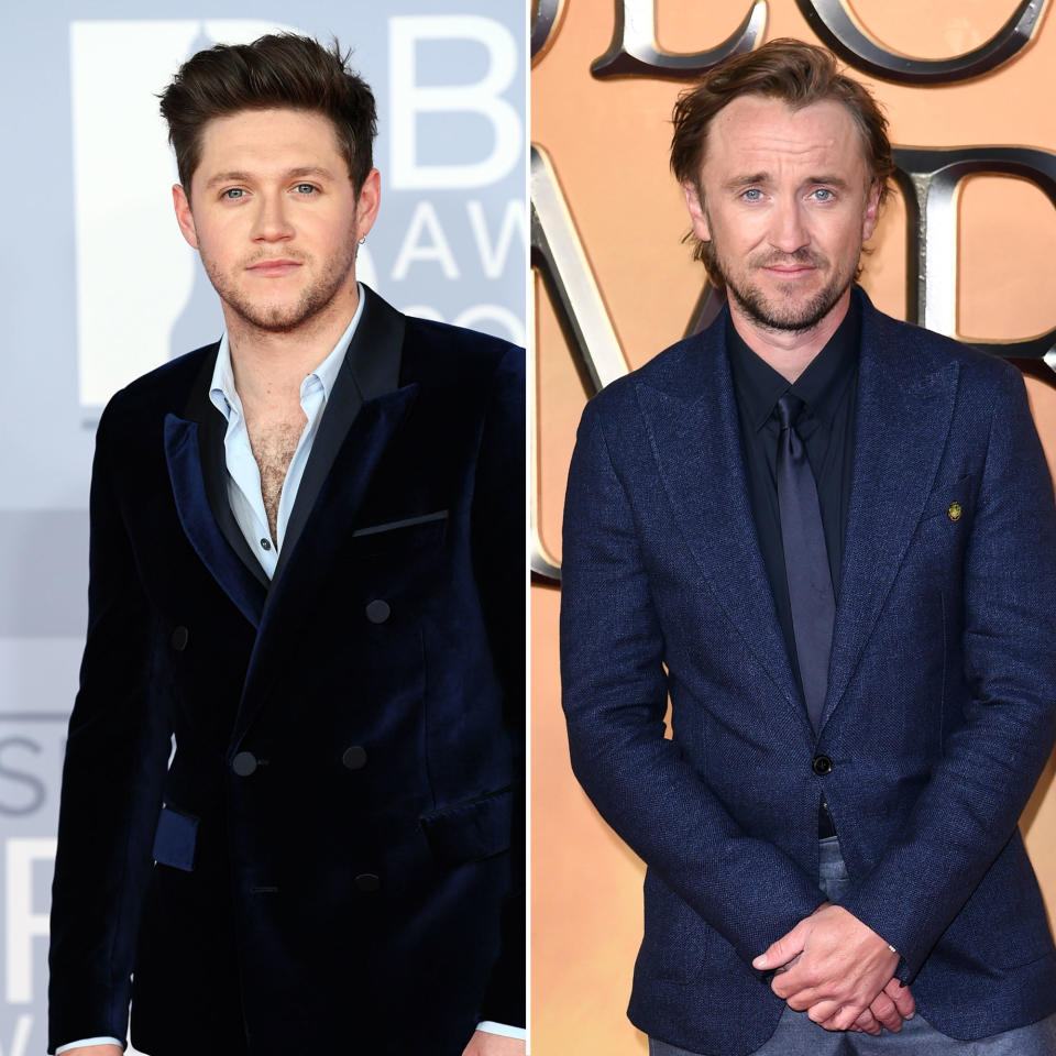 Niall Horan and Tom Felton