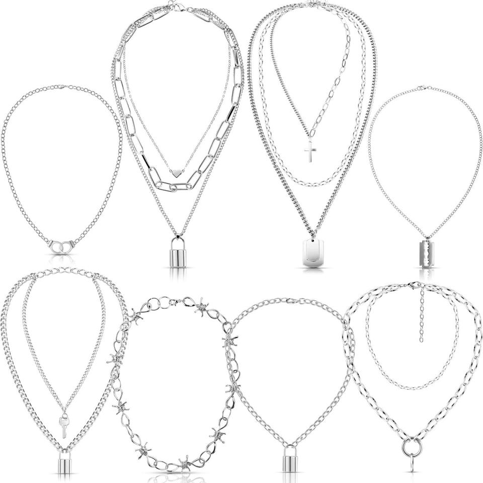 Chain Necklace Set