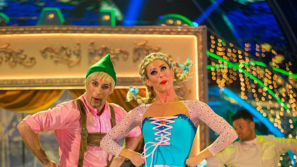 Strictly has denied a clash between the pair. (BBC Pictures)