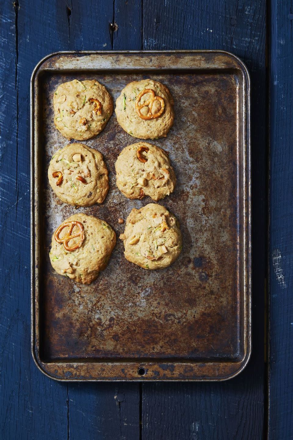 Sweet & Salty Zucchini Bread Cookies