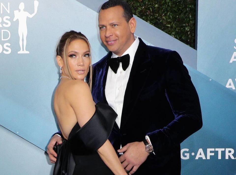 Jennifer Lopez, Alex Rodriguez, 2020 Screen Actors Guild Awards, SAG Awards, Couples