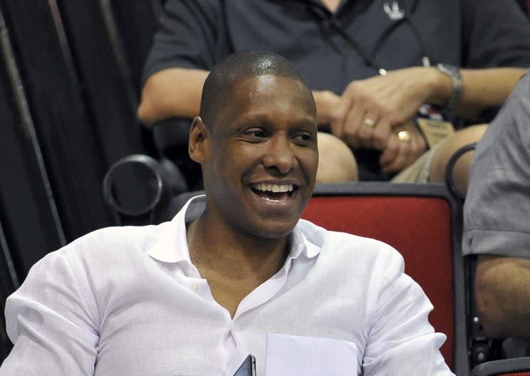 Masai Ujiri has had a successful stint with the Raptors. (AP)