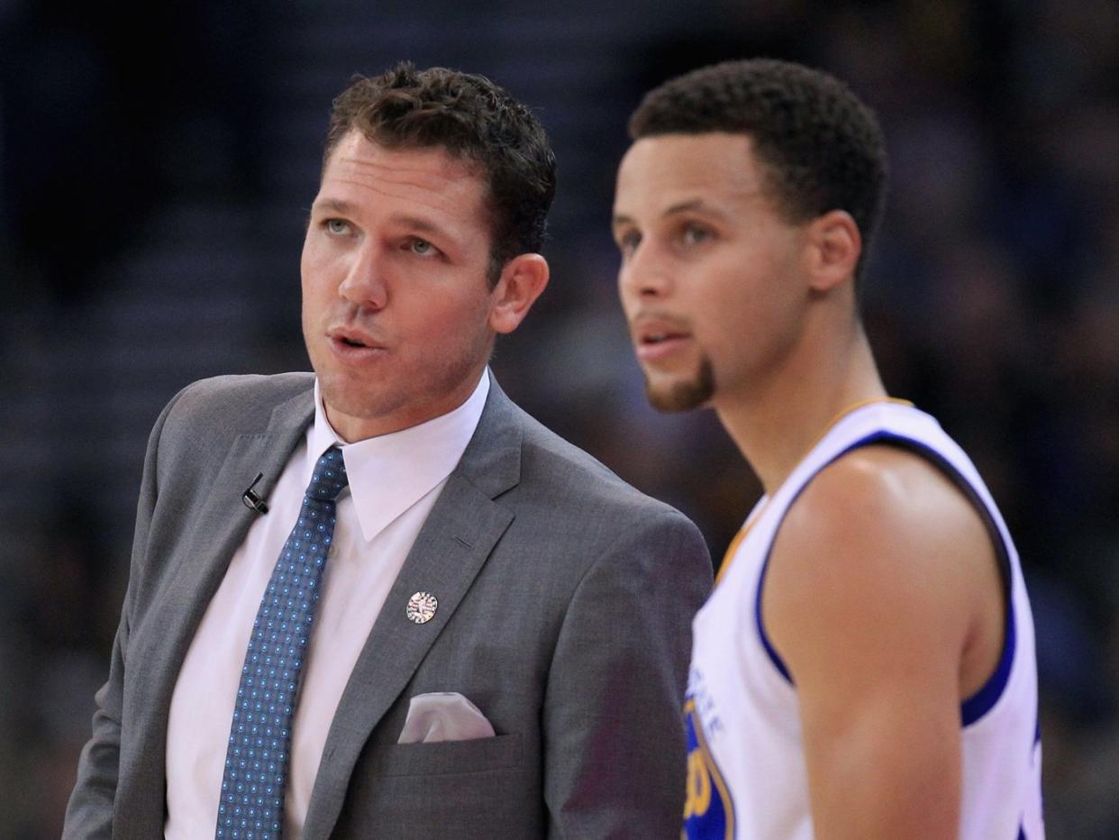 luke walton steph curry