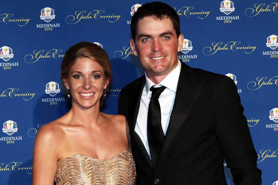 <p>Andrew Redington/Getty</p> Keegan Bradley and  Jillian Bradley attend the 39th Ryder Cup Gala on September 26, 2012 in Rosemont, Illinois.