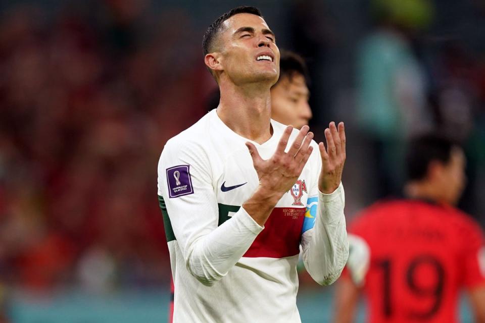 Cristiano Ronaldo has been the centre of attention throughout Portugal’s World Cup campaign (Mike Egerton/PA) (PA Wire)