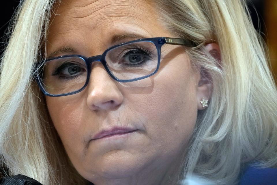 Rep. Liz Cheney, R-Wyo., is vice chair of the House Jan. 6 committee and facing a primary election on Aug. 16, 2022.