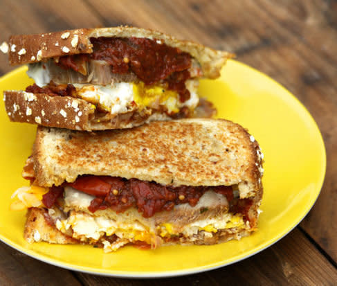 <strong>Get the <a href="http://food52.com/recipes/20715-pork-and-eggs-breakfast-sandwich" target="_blank">Pork and Eggs Breakfast Sandwich recipe</a> by Sherry K-Jazzy Gourmet by Food52</strong>