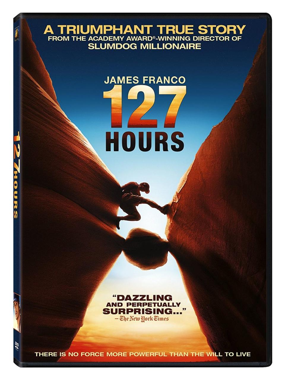 <p><a class="link " href="https://www.amazon.com/127-Hours-James-Franco/dp/B004Q3SGNK/ref=sr_1_1?dchild=1&keywords=127+hours&qid=1614190338&sr=8-1&tag=syn-yahoo-20&ascsubtag=%5Bartid%7C10063.g.35716832%5Bsrc%7Cyahoo-us" rel="nofollow noopener" target="_blank" data-ylk="slk:Watch Now;elm:context_link;itc:0;sec:content-canvas">Watch Now</a> </p><p>James Franco stars as hiker Aron Ralston in this heart-wrenching true story about an adventurer who finds himself trapped under a boulder for five days. Based on Ralston's memoir, the film chronicles his agonizing decision to amputate his own arm in order to survive.</p>