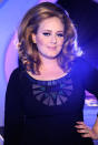 En août 2011, Adele lors de son arrivée aux MTV Video Music Awards. (Kevin Mazur/WireImage)