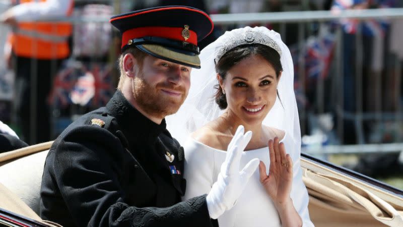 Harry has been a changed man since meeting Meghan. Photo: Getty