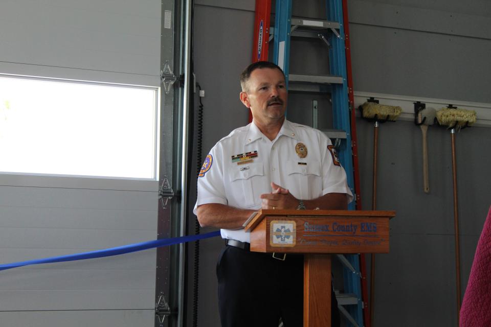 Robert Murray, director of Sussex County Emergency Medical Services.