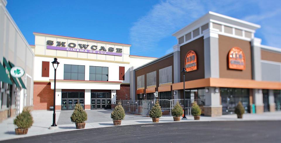 Showcase Cinemas has opened and 110 Grill is expected to open soon at Hanover Crossing.