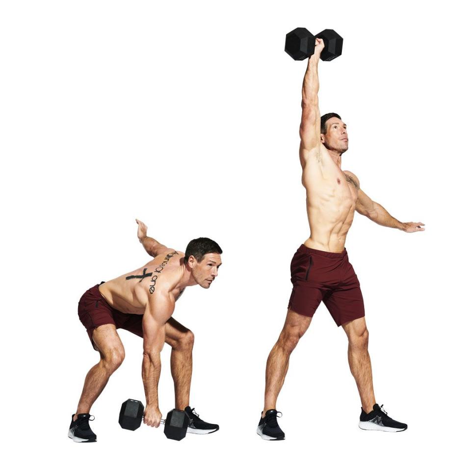 dumbbell snatch