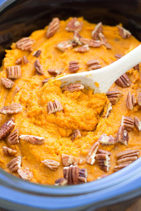 Healthy Slow-Cooker Sweet Potato Casserole