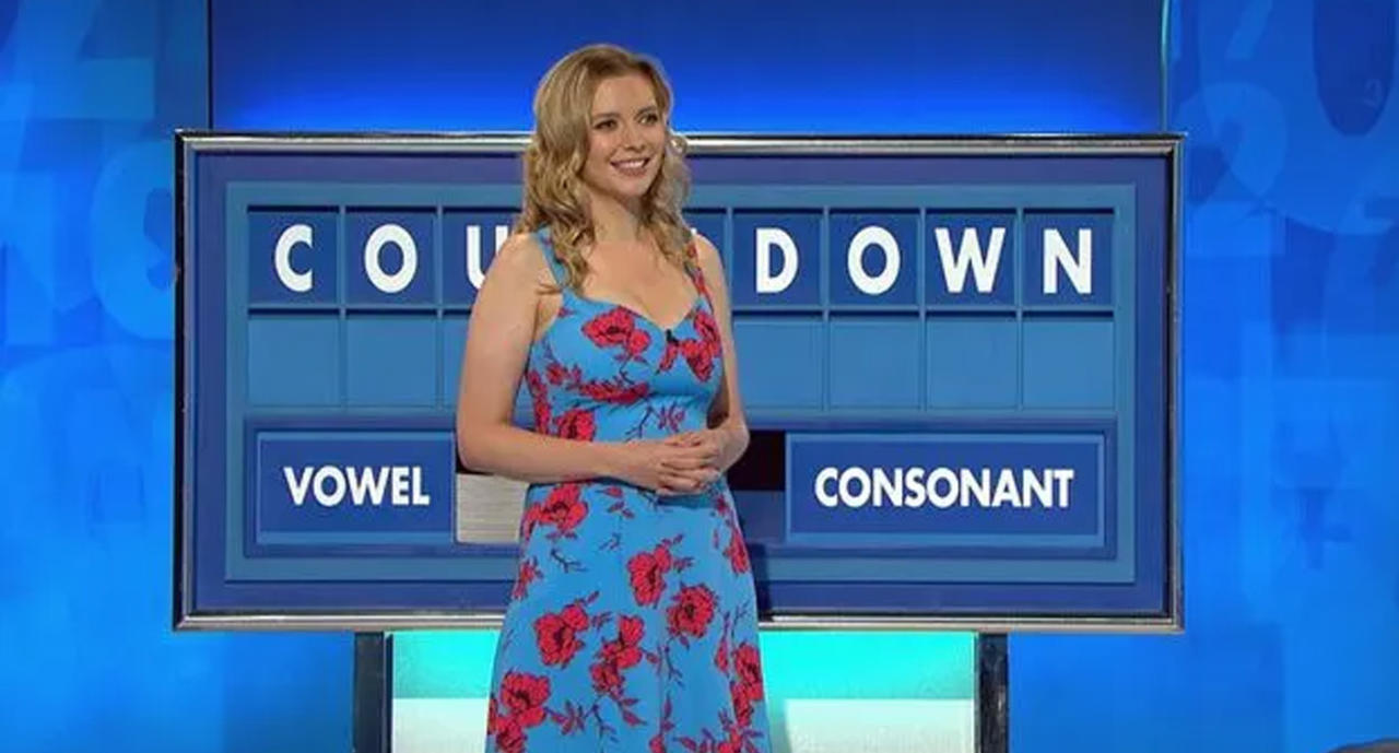 Countdown star Rachel Riley. 