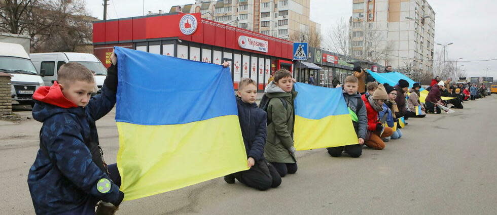 Kiev accuse Moscou de mentir pour cacher des mineurs ukrainiens et rendre leur retour impossible (photo d'illustration).  - Credit:Volodymyr Tarasov / Avalon / MAXPPP / PHOTOSHOT/MAXPPP