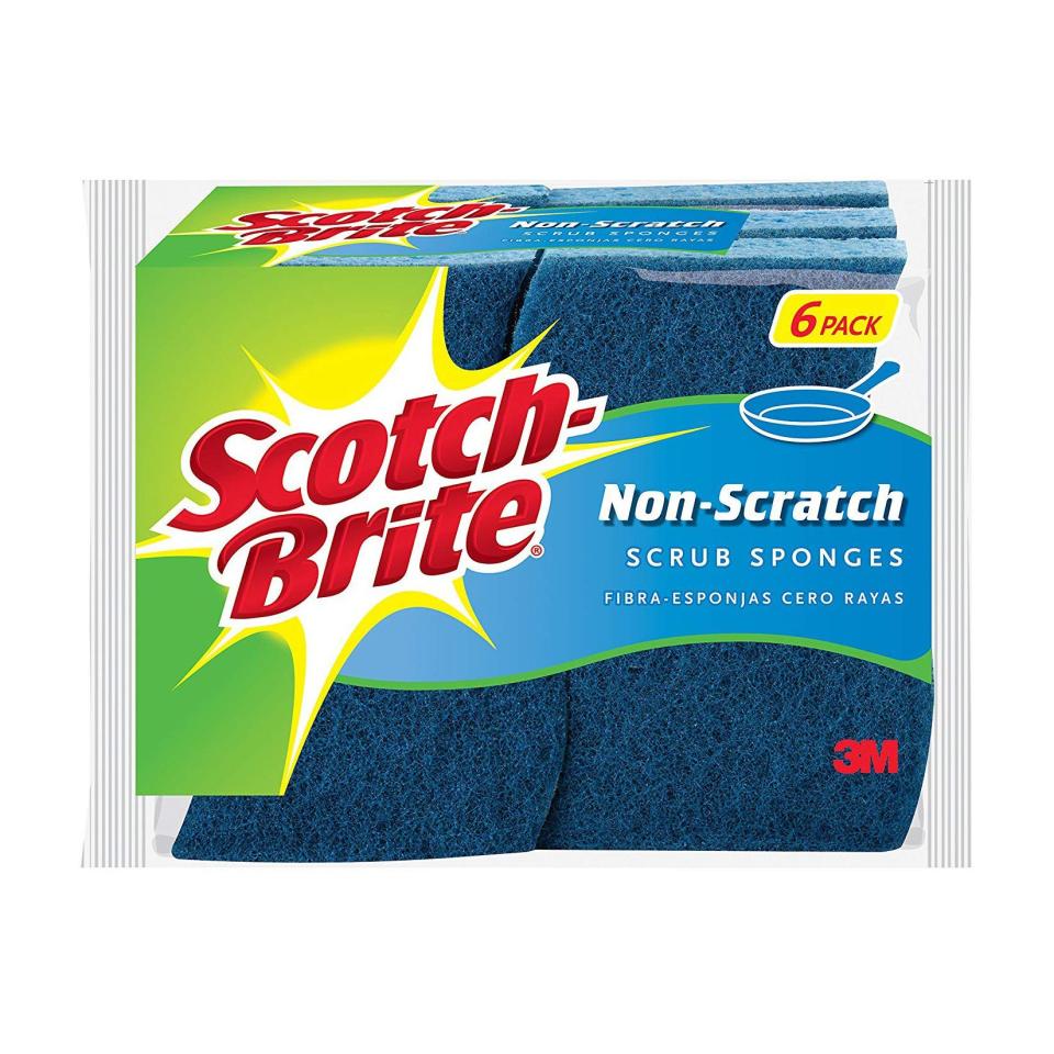 10) Non-Scratch Scrub Sponges