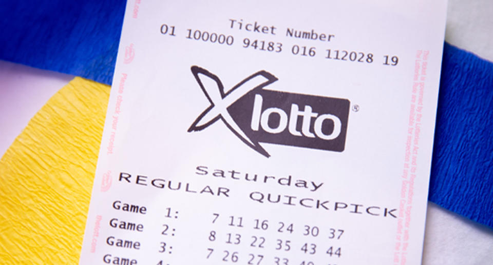 The man learned he was $2 million richer shortly after finding his forgotten ticket. Source: The Lott